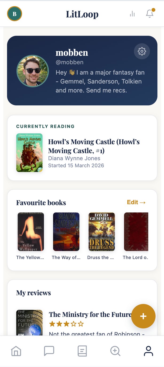 Litloop friends reading activity